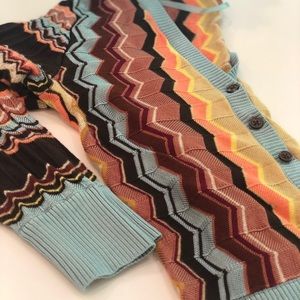 Missoni for Target! Zig Zag Sweater Cardigan in XS
